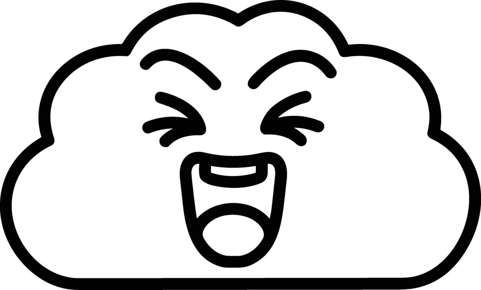 Cloud icon symbol vector image