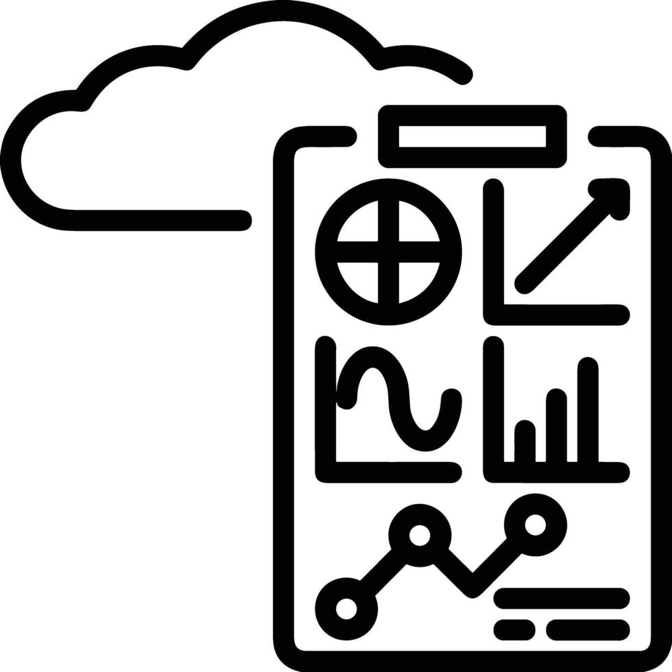 Cloud icon symbol vector image