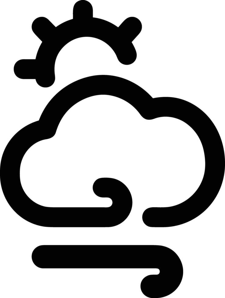 nube icono símbolo vector imagen