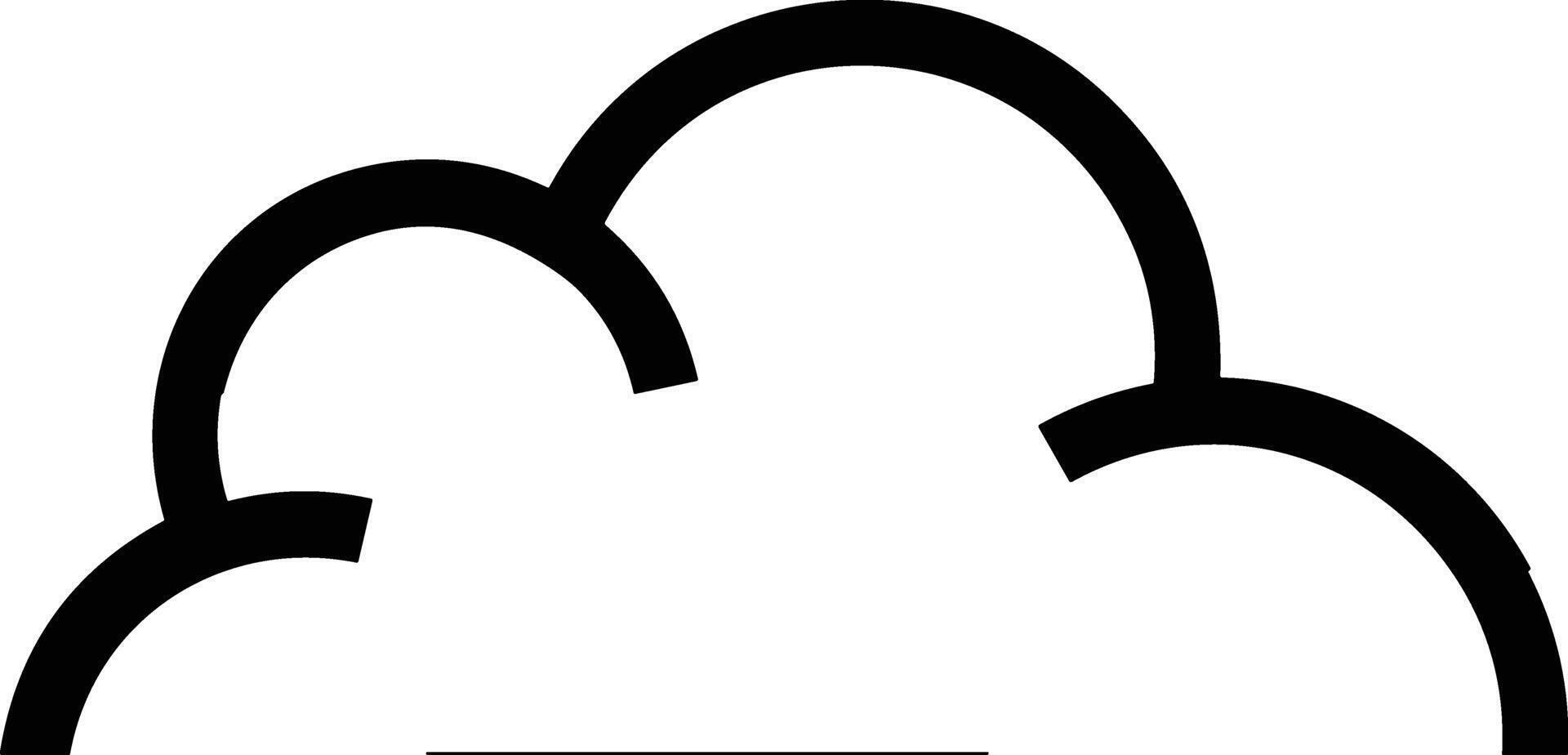 Cloud icon symbol vector image