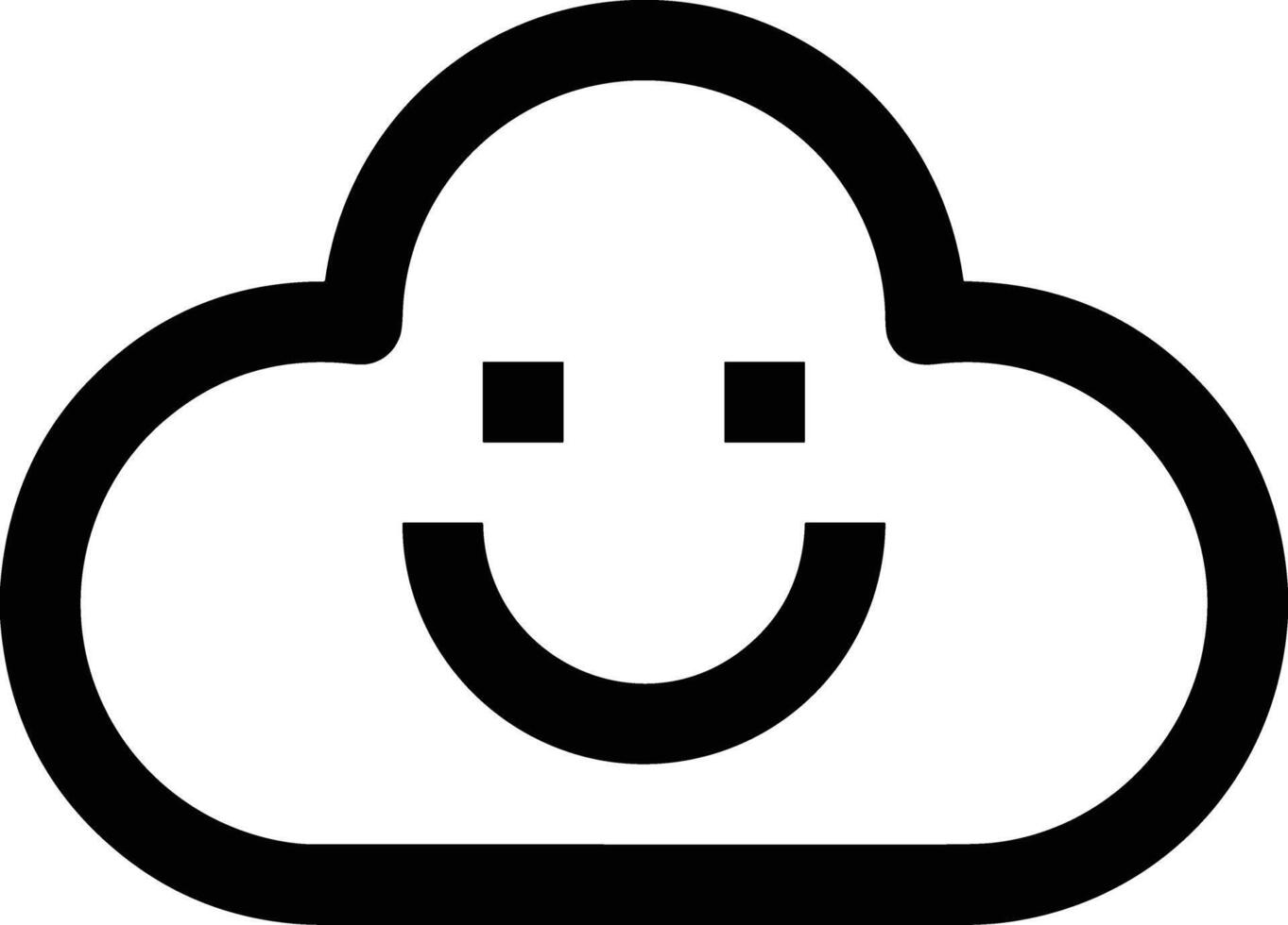 Cloud icon symbol vector image