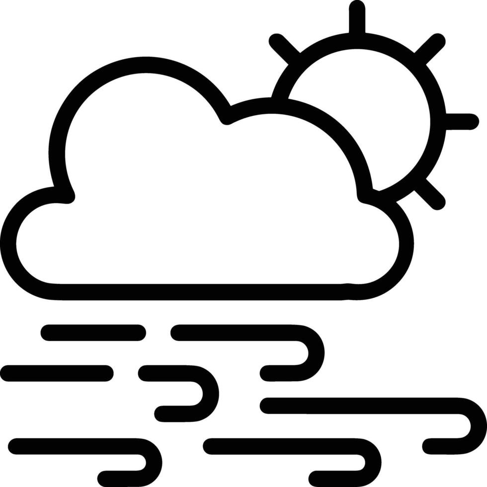 nube icono símbolo vector imagen