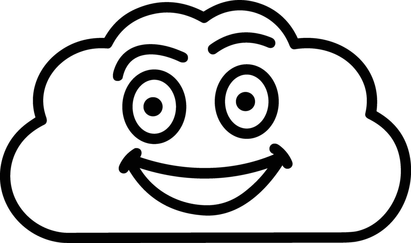 Cloud icon symbol vector image