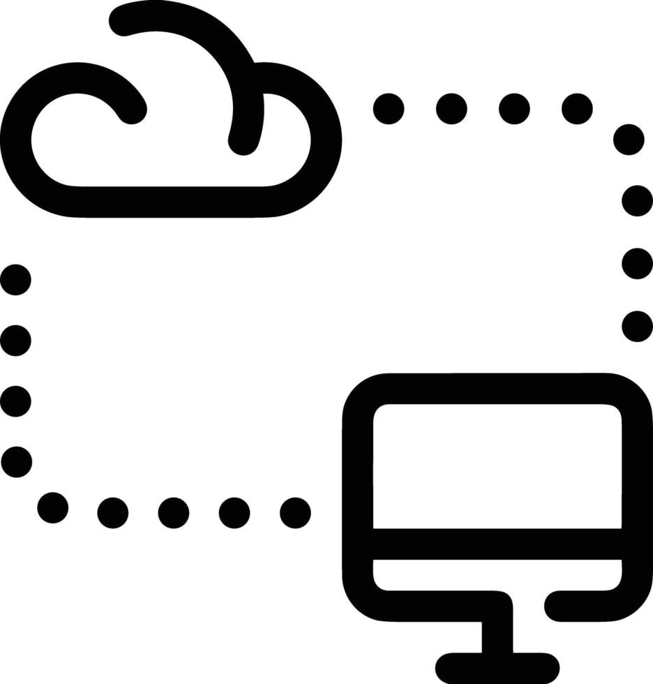 Cloud icon symbol vector image