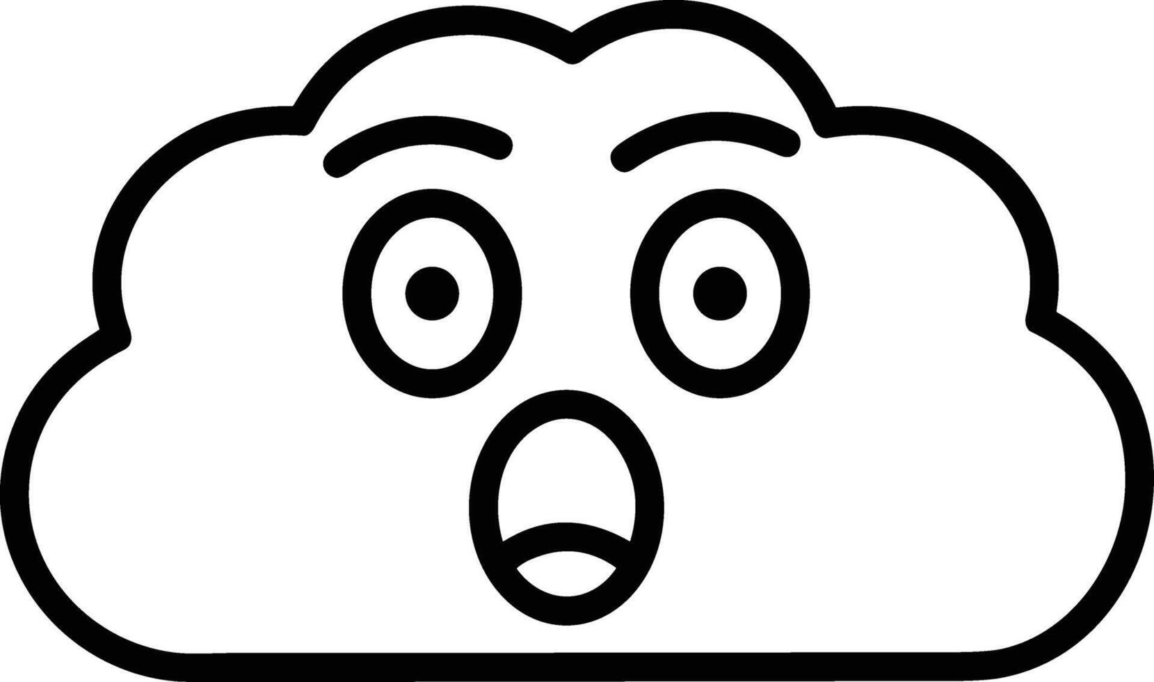 Cloud icon symbol vector image