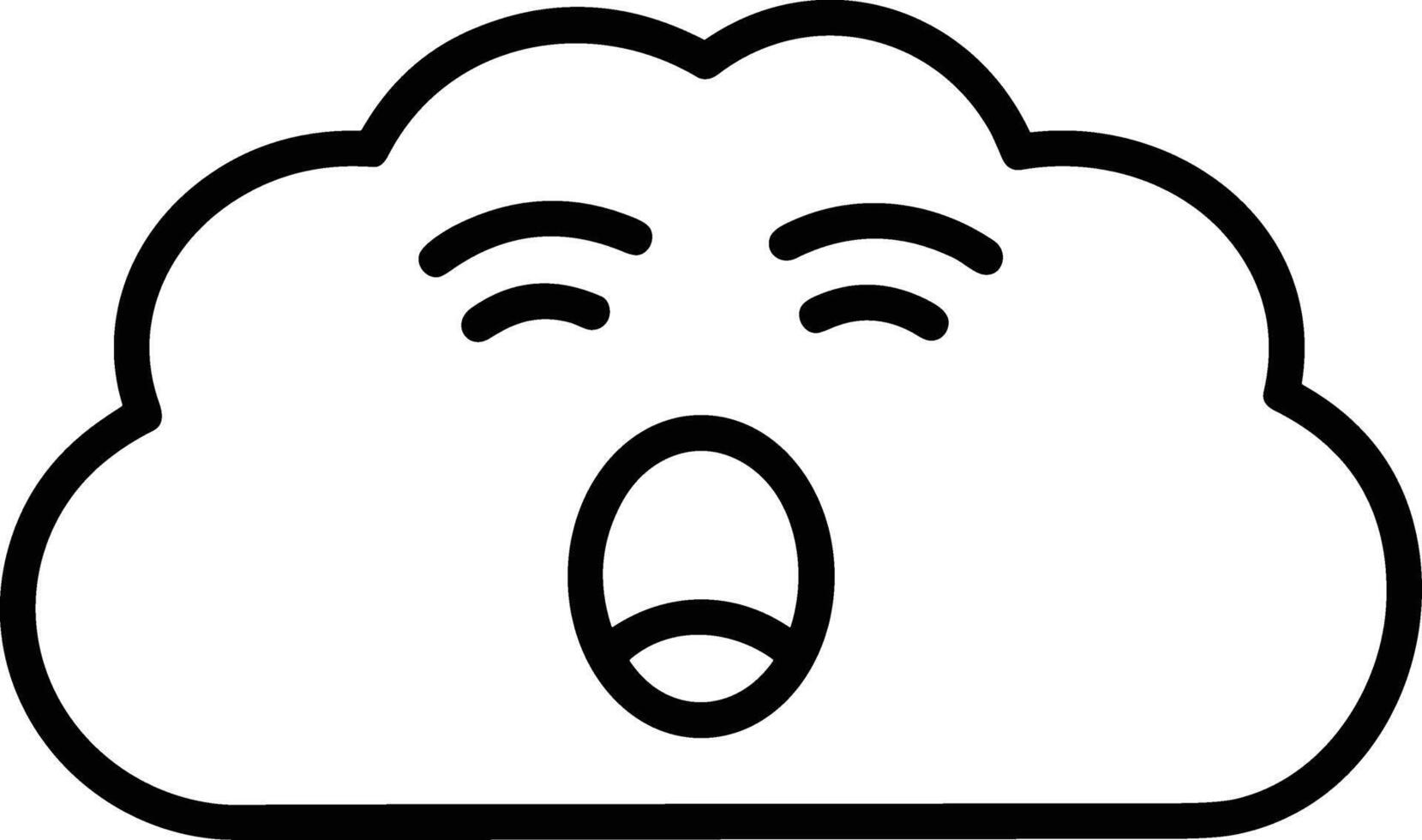 Cloud icon symbol vector image