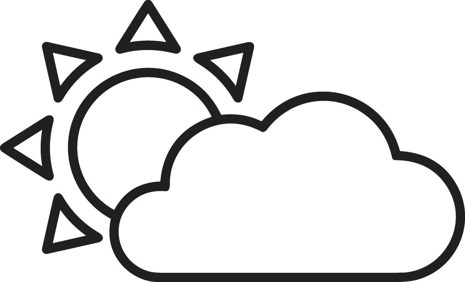 Cloud icon symbol vector image