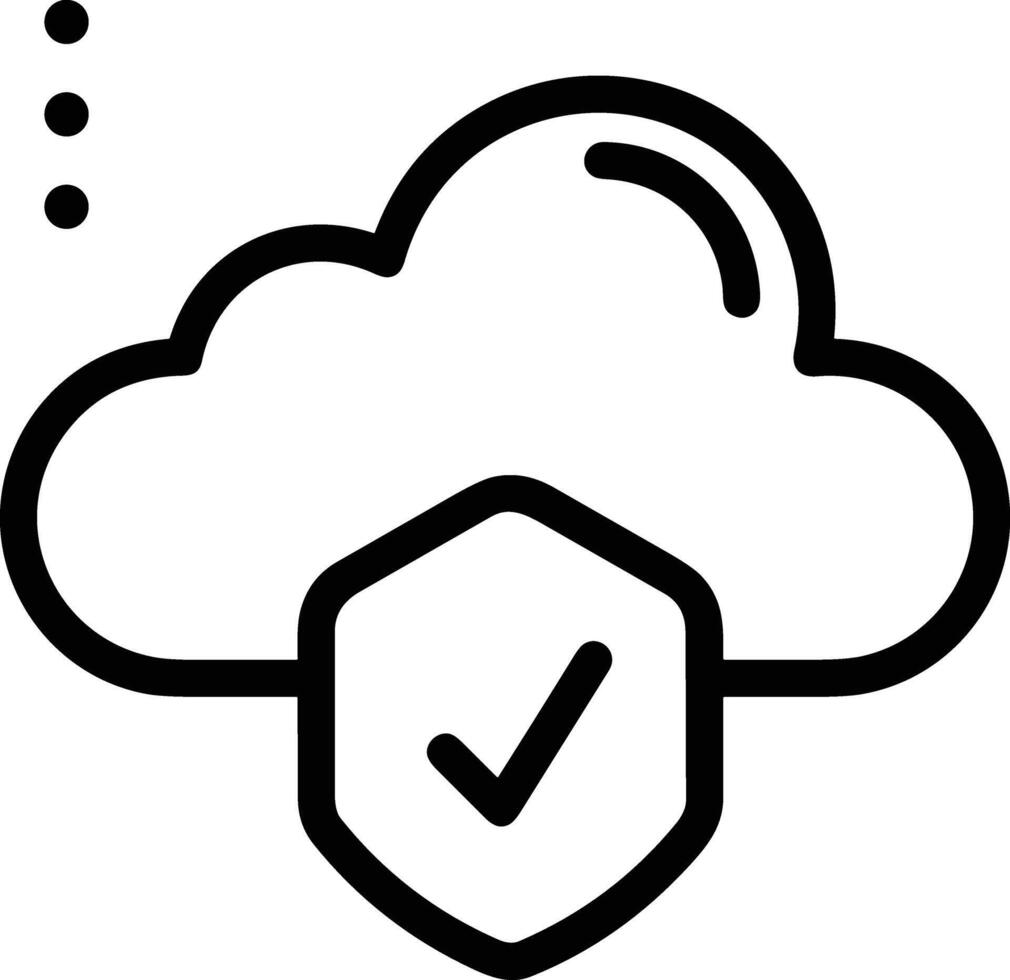 Cloud icon symbol vector image