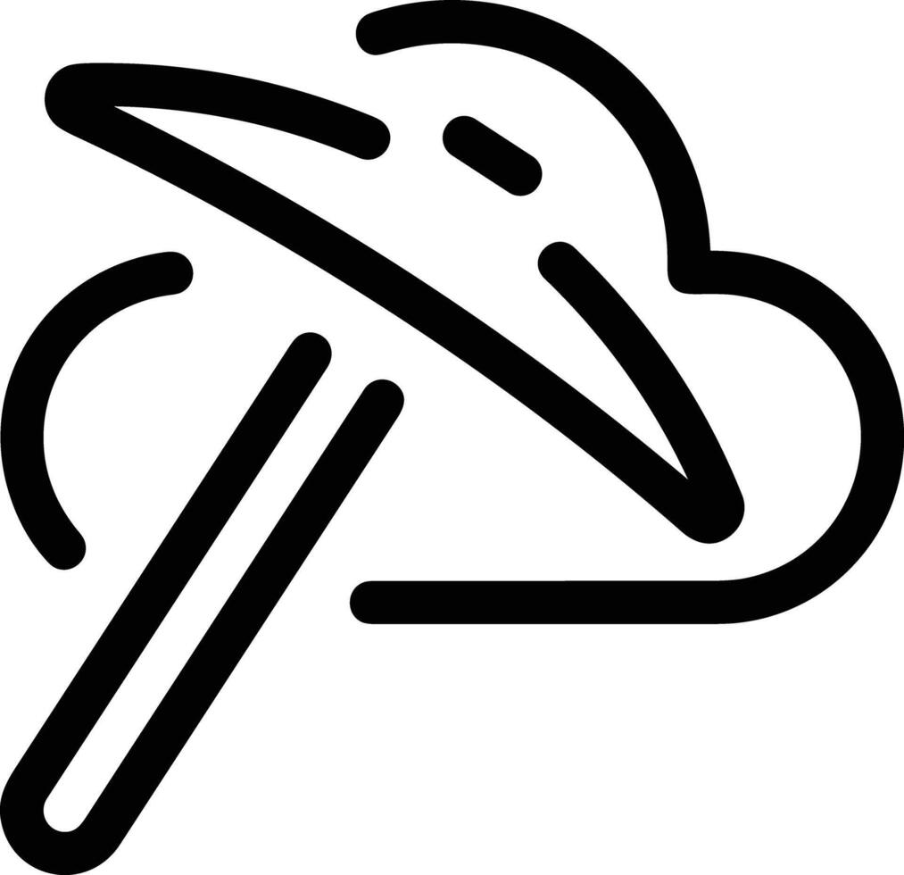 Cloud icon symbol vector image. Illustration of the hosting storage design image
