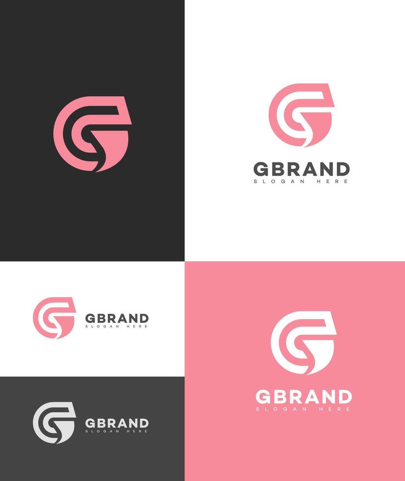 G Letter Logo Icon Brand Identity, G Letter Sign Symbol Template vector