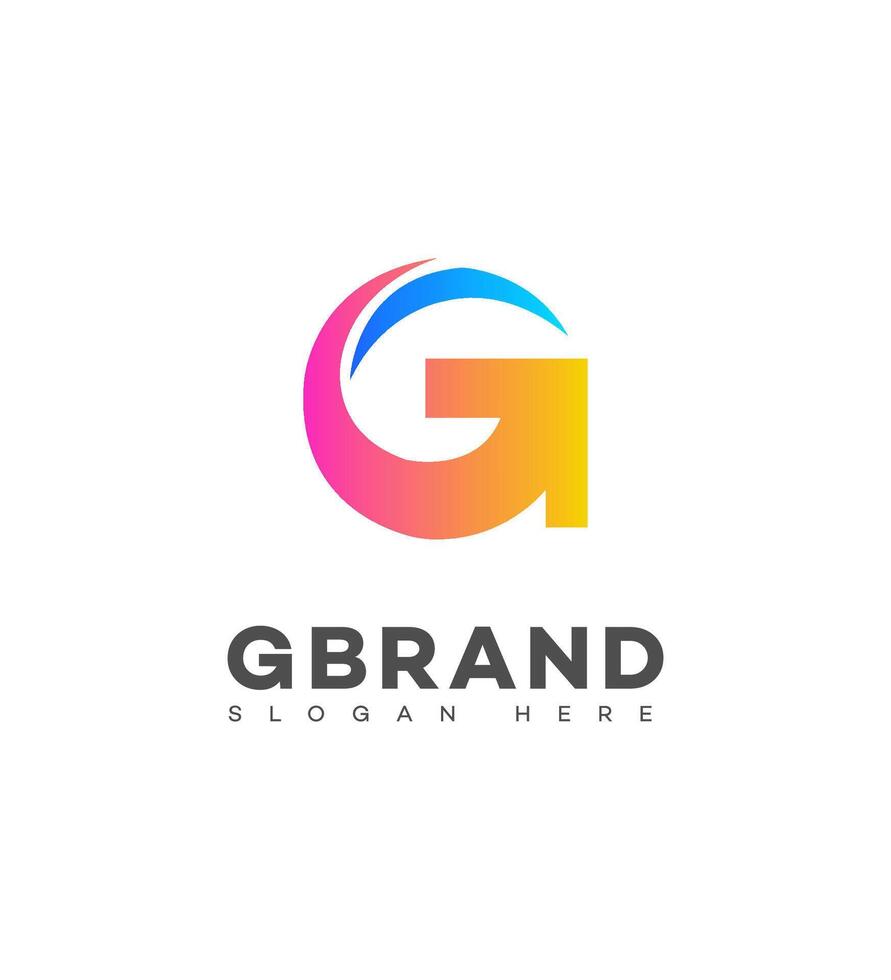 G Letter Logo Icon Brand Identity, G Letter Sign Symbol Template vector