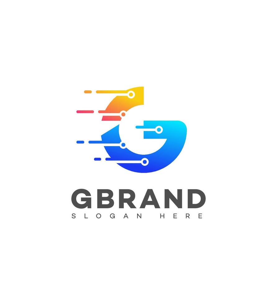 G Letter Logo Icon Brand Identity, G Letter Sign Symbol Template vector