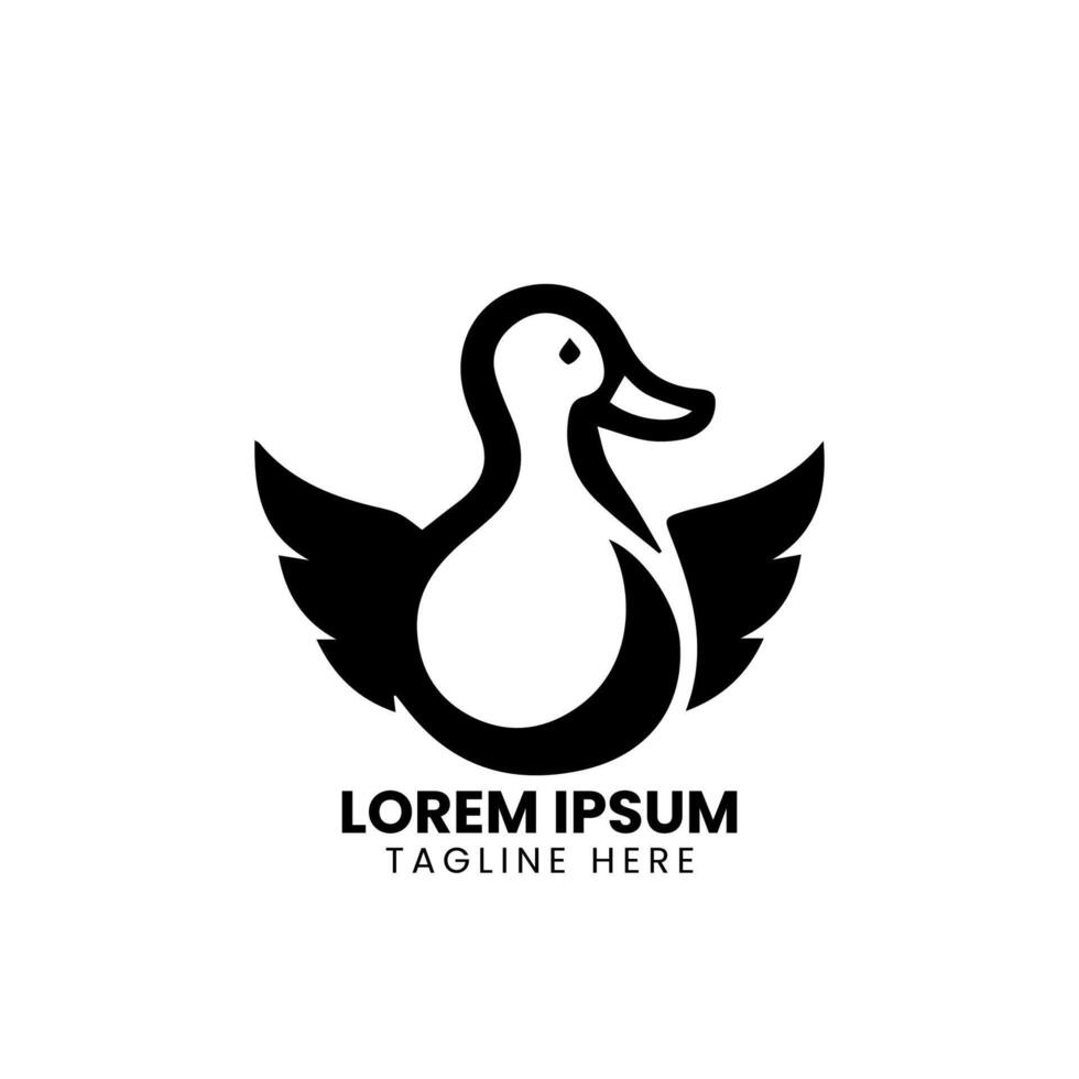 Duck Logo Concept designs, themes, templates and vector, duck logo vector and illustration,