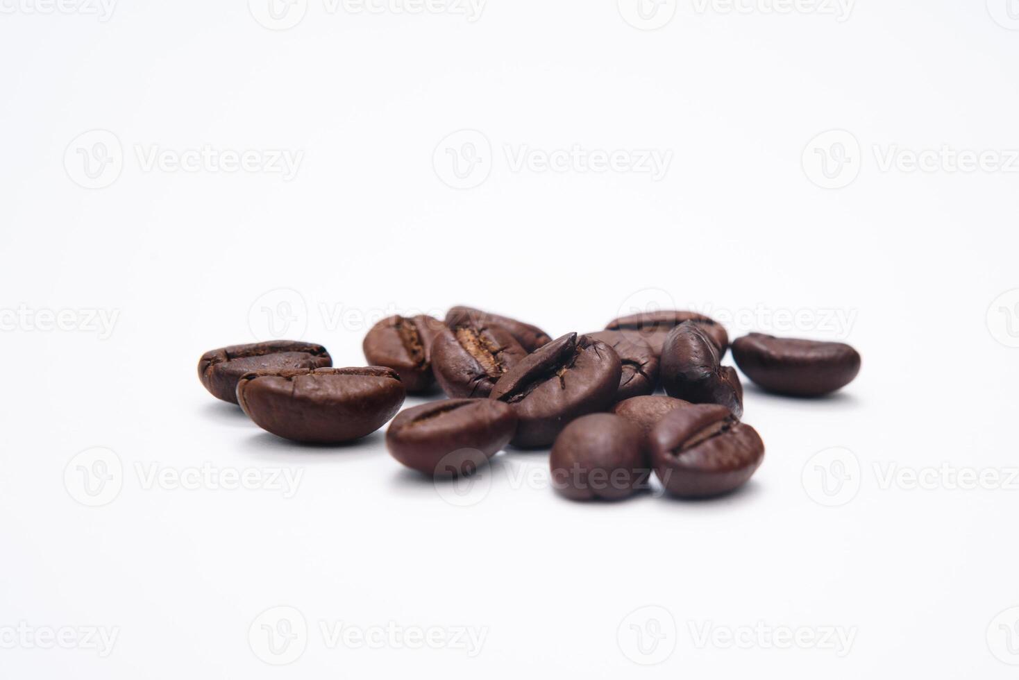 Coffee beans. Isolated on white background photo