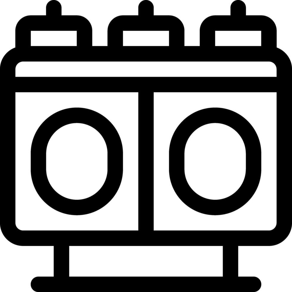 this icon or logo game icon or other where everything related to game, the tools and others or design application software vector