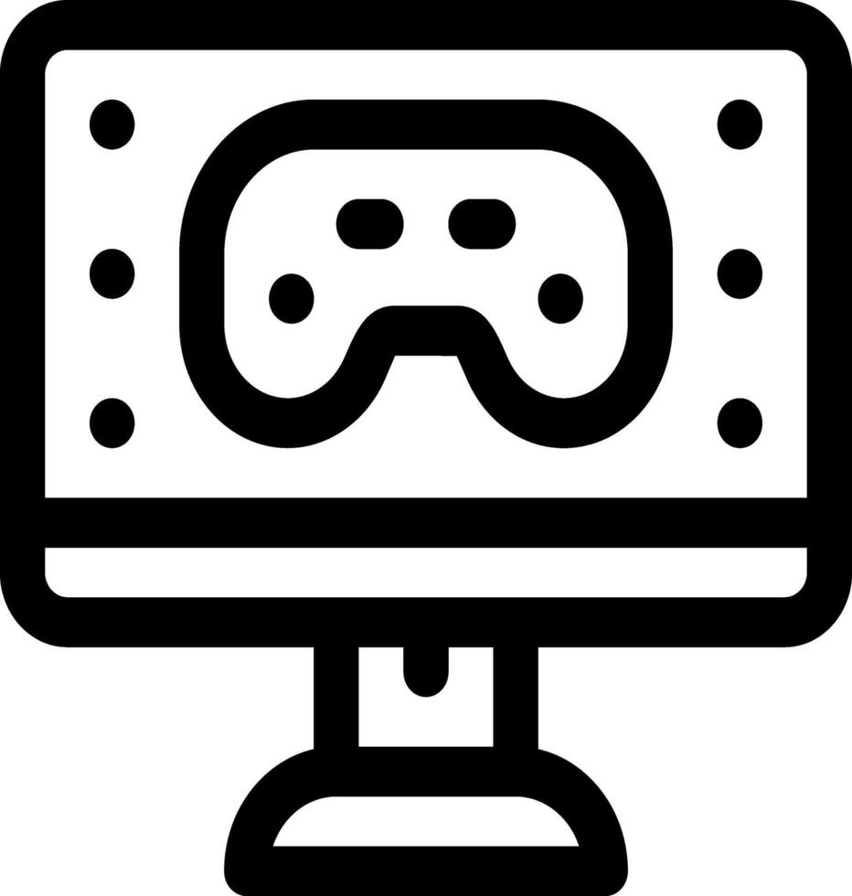 this icon or logo game icon or other where everything related to game, the tools and others or design application software vector