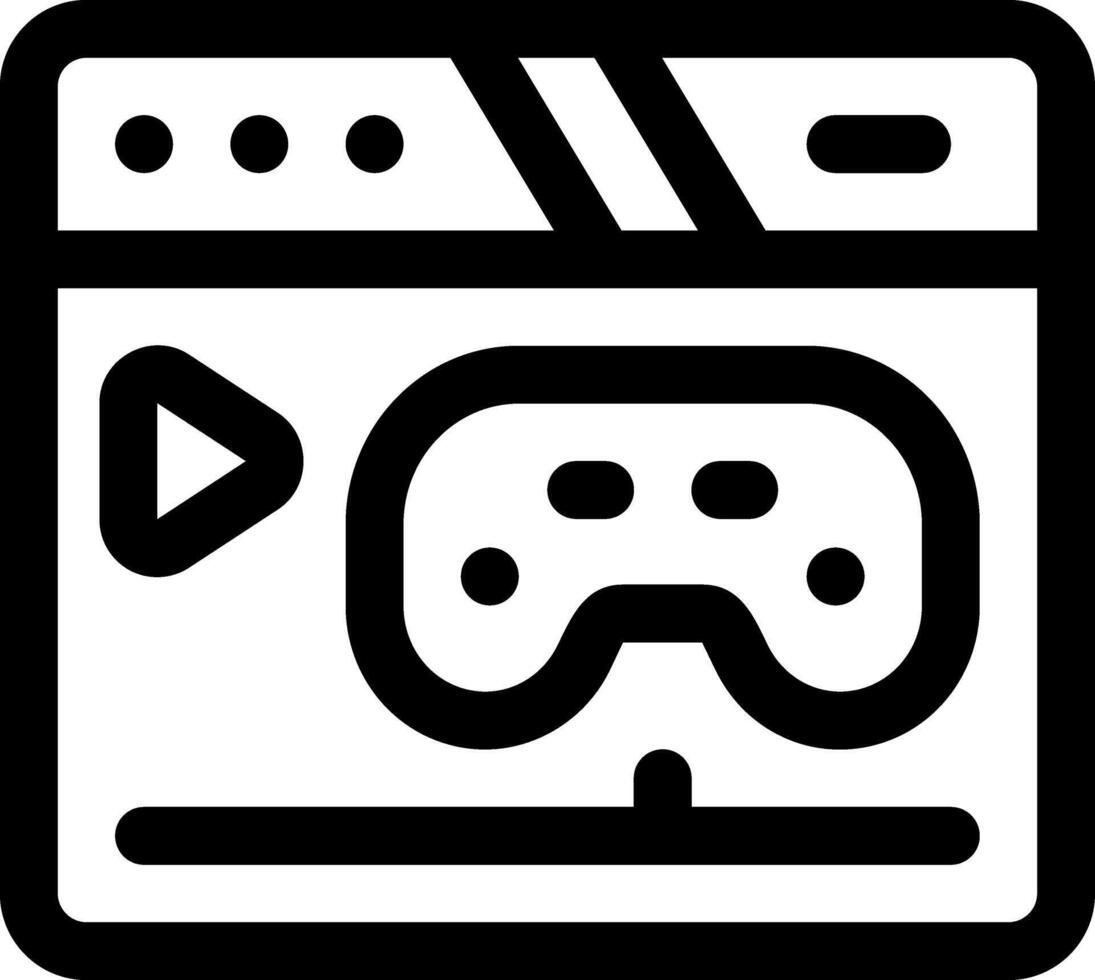this icon or logo game icon or other where everything related to game, the tools and others or design application software vector