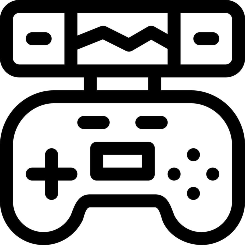 this icon or logo game icon or other where everything related to game, the tools and others or design application software vector