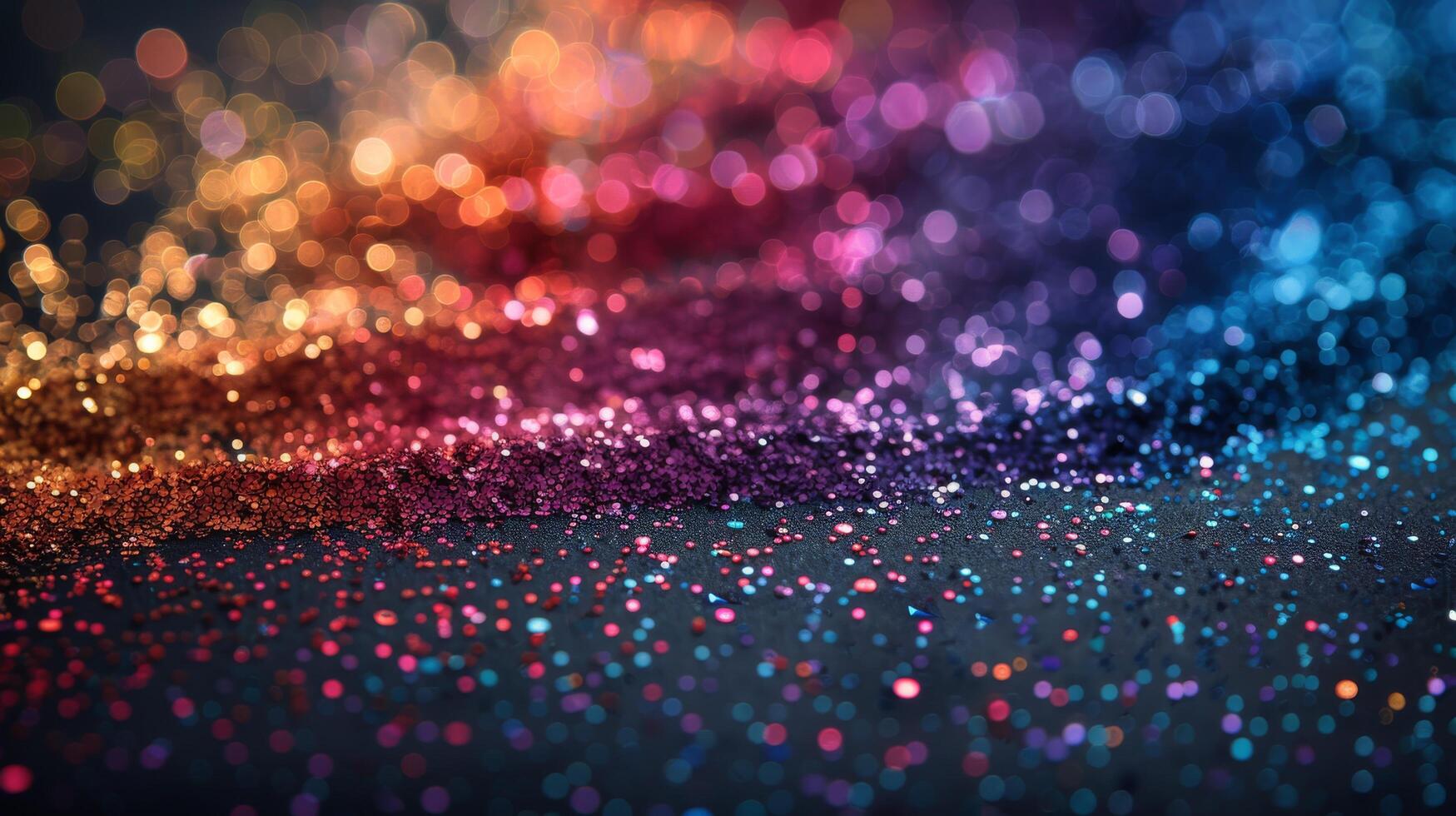 AI generated Cosmic Space Filled With Stars and Dust photo