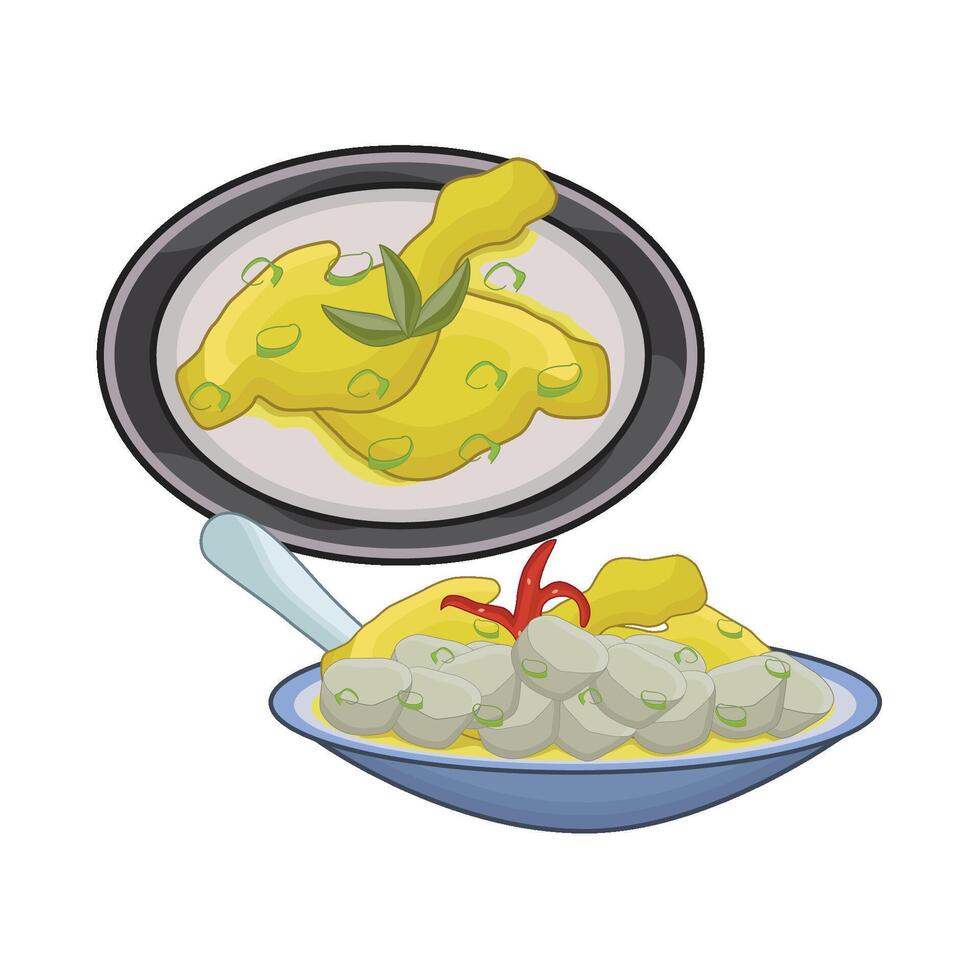 illustration of opor vector