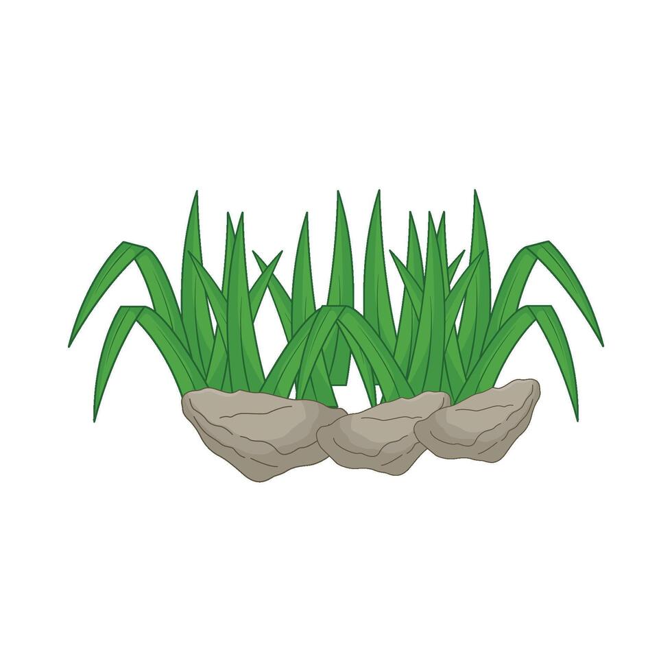 illustration of grass vector