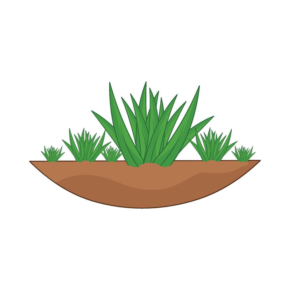illustration of grass vector