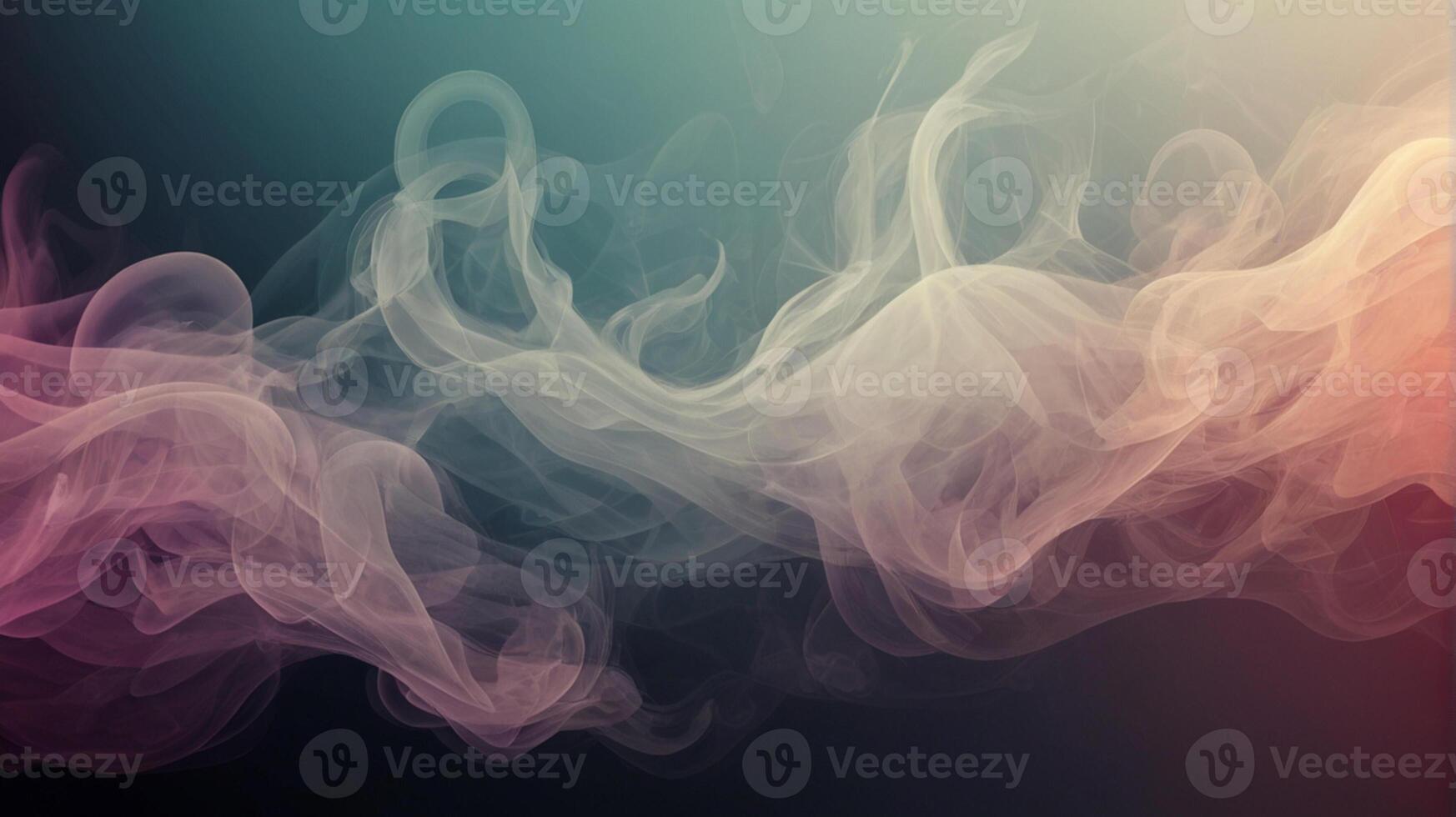 AI generated smoke vector wallpaper image, with brutalism style and texture effect, with gradation color photo