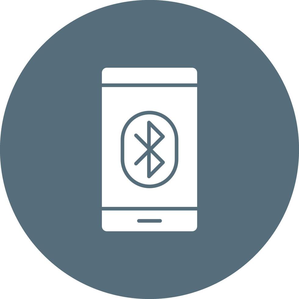 Bluetooth Connectivity icon vector image. Suitable for mobile apps, web apps and print media.