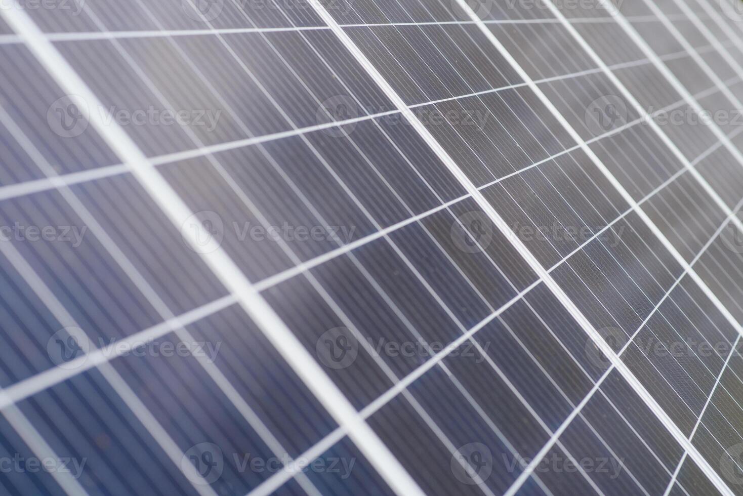 Green economic, solar panels to produce electricity from the sun photo