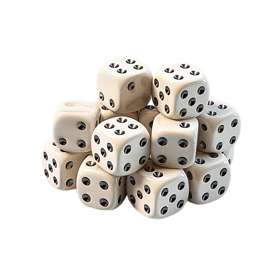 AI generated Dice, Dice Png, Dice Transparent Background png