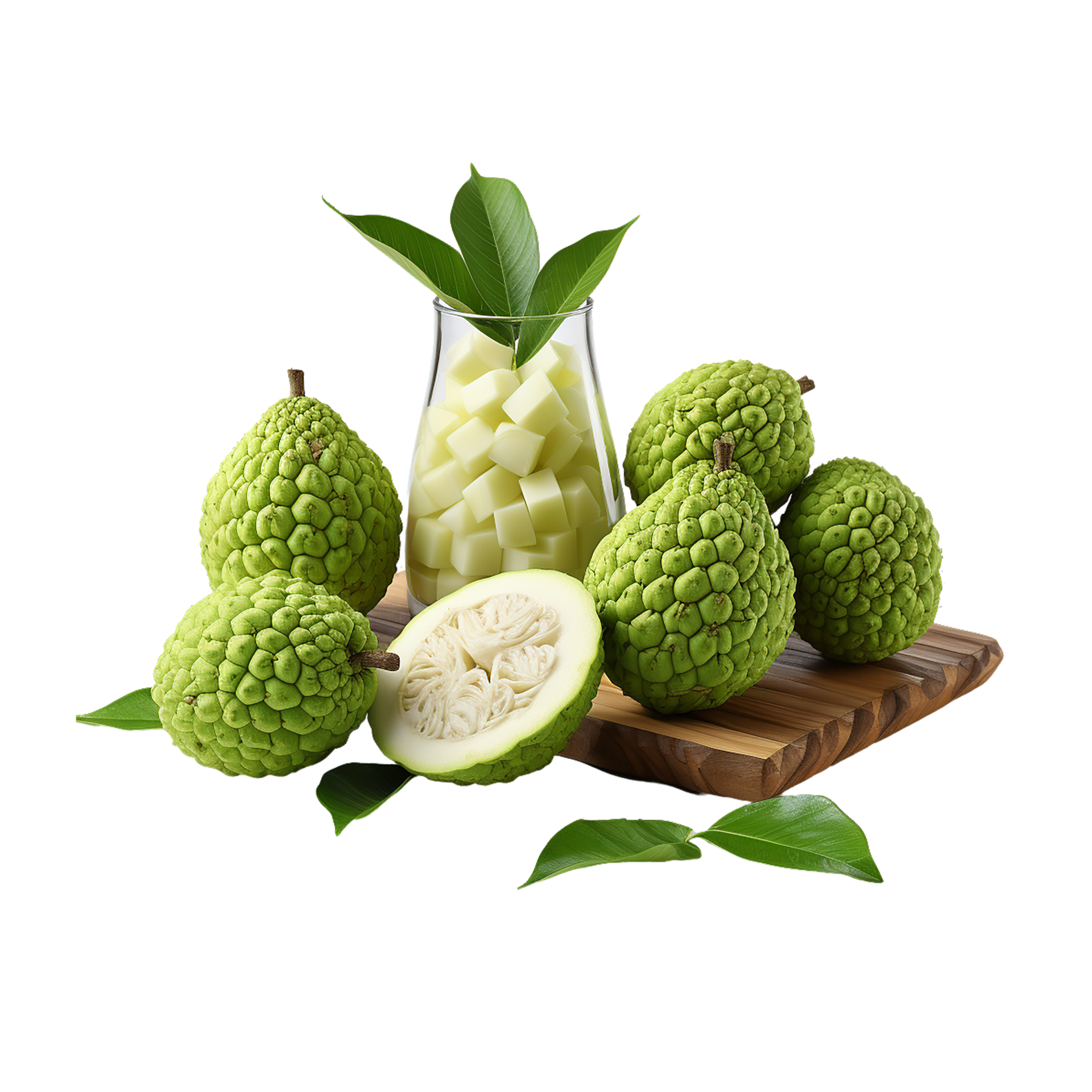 ai gerado Cherimoya fruta, Cherimoya fruta png, Cherimoya fruta com ...