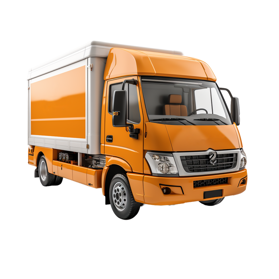 AI generated Delivery Van, Delivery Van Png, Delivery Van With Transparent Background png