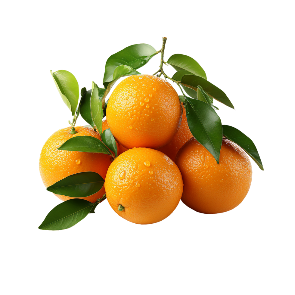 AI generated Tangerine Fruit, Tangerine Fruit Png