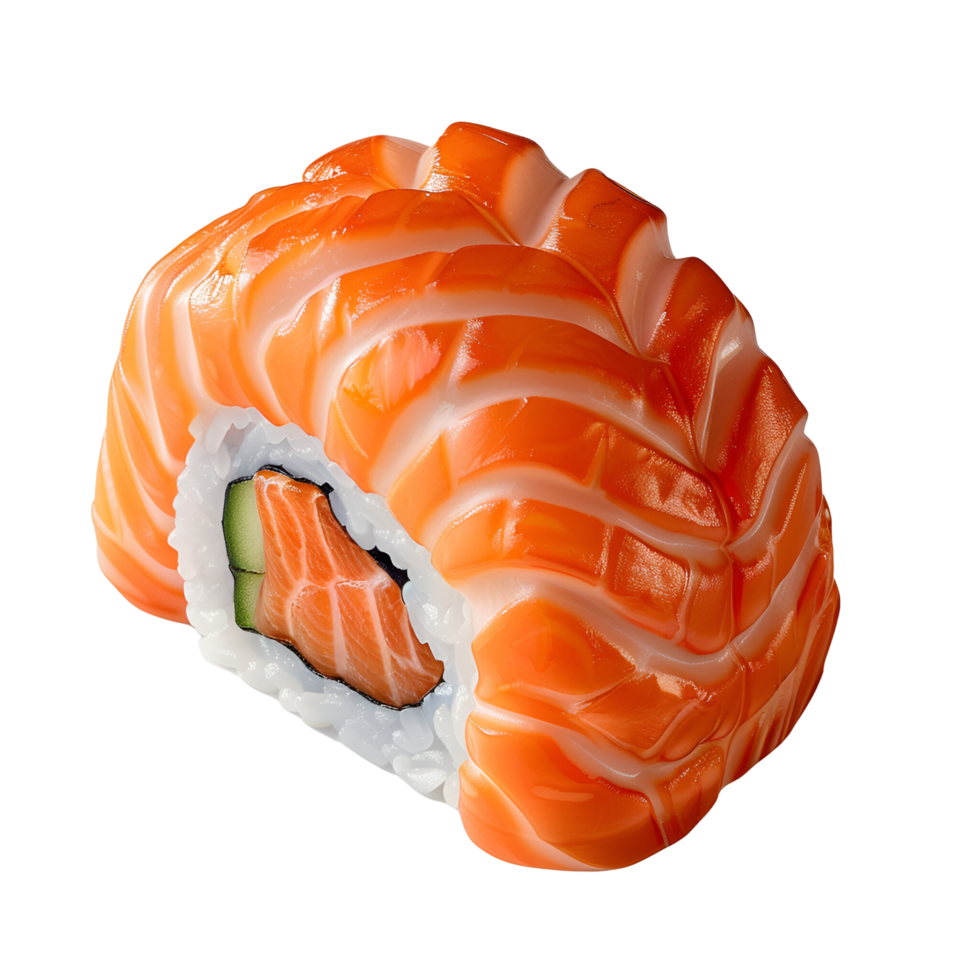 AI generated Sushi Nigiri Sushi Roll No Background png
