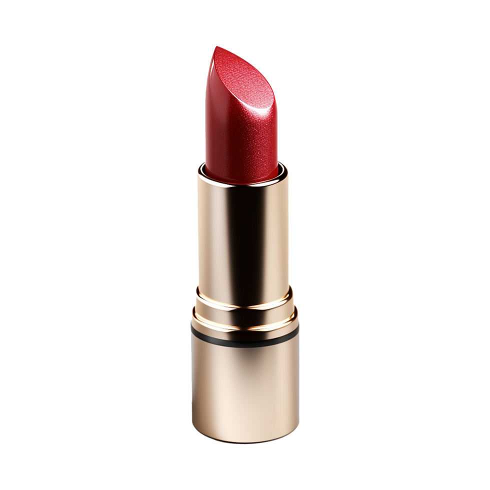AI generated Colorful lipstick png isolated on transparent background