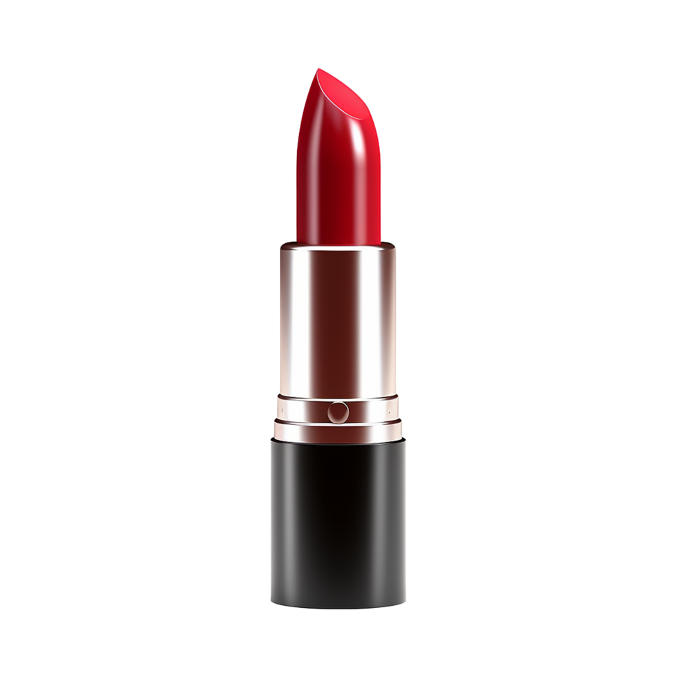 AI generated Colorful lipstick png isolated on transparent background