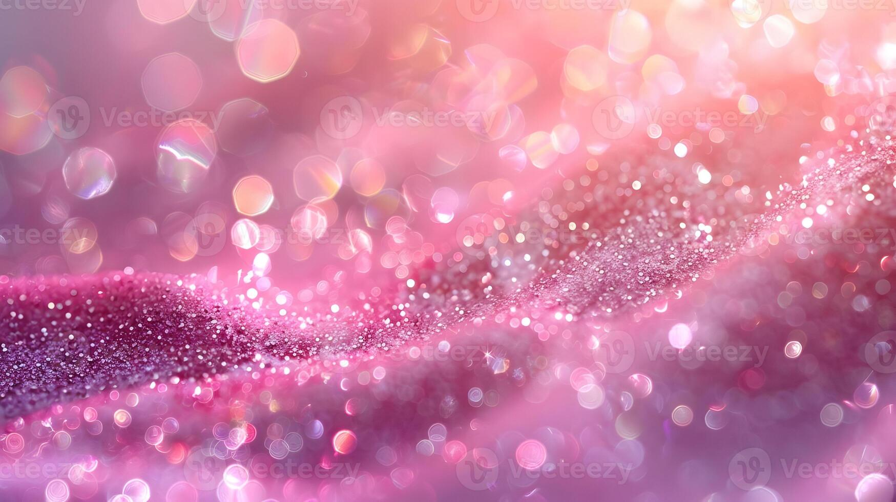 AI generated Light pink glitter abstract background. High-resolution. AI Generative photo