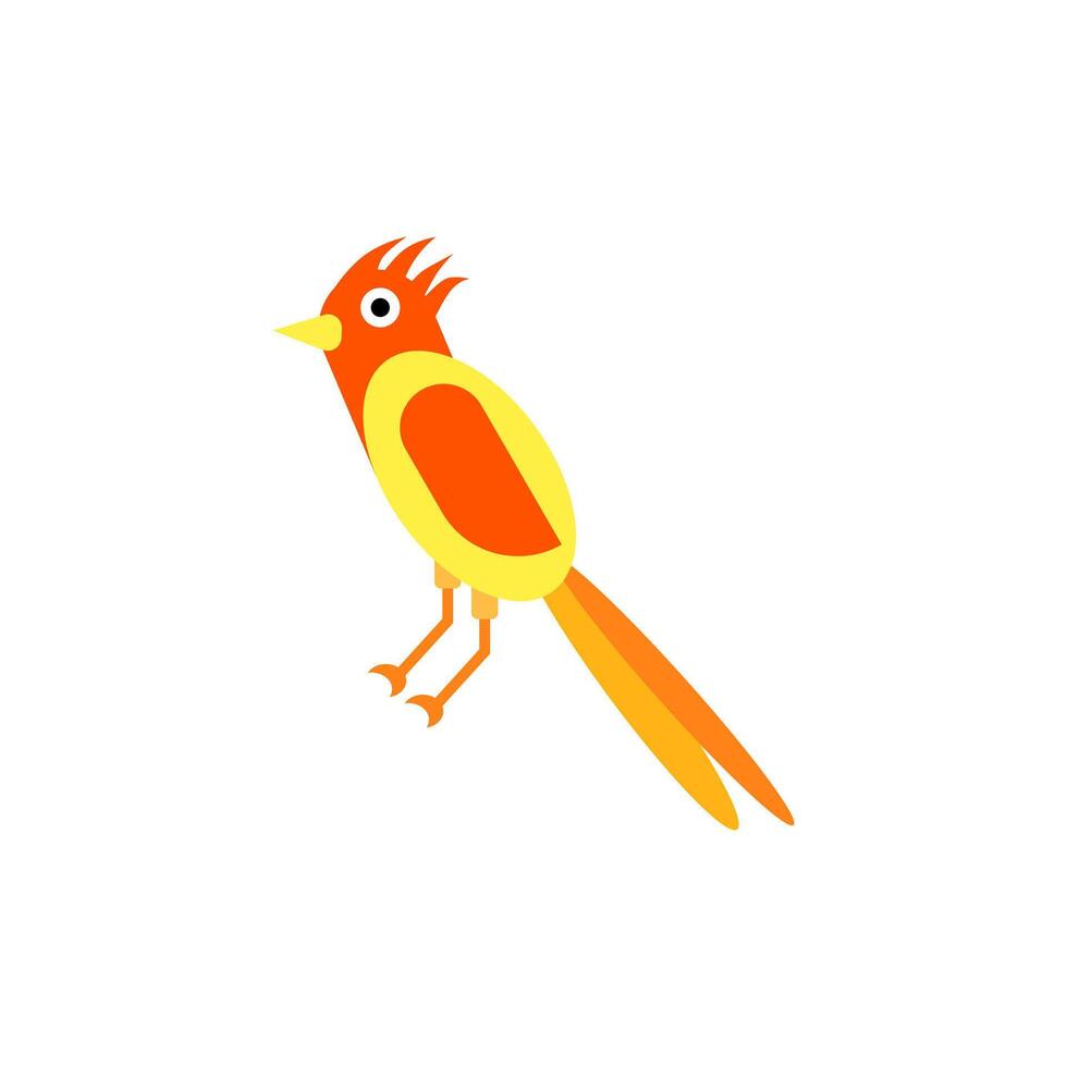illustration vector graphic bird flat illustration for logo, icon, element, template, design, etc