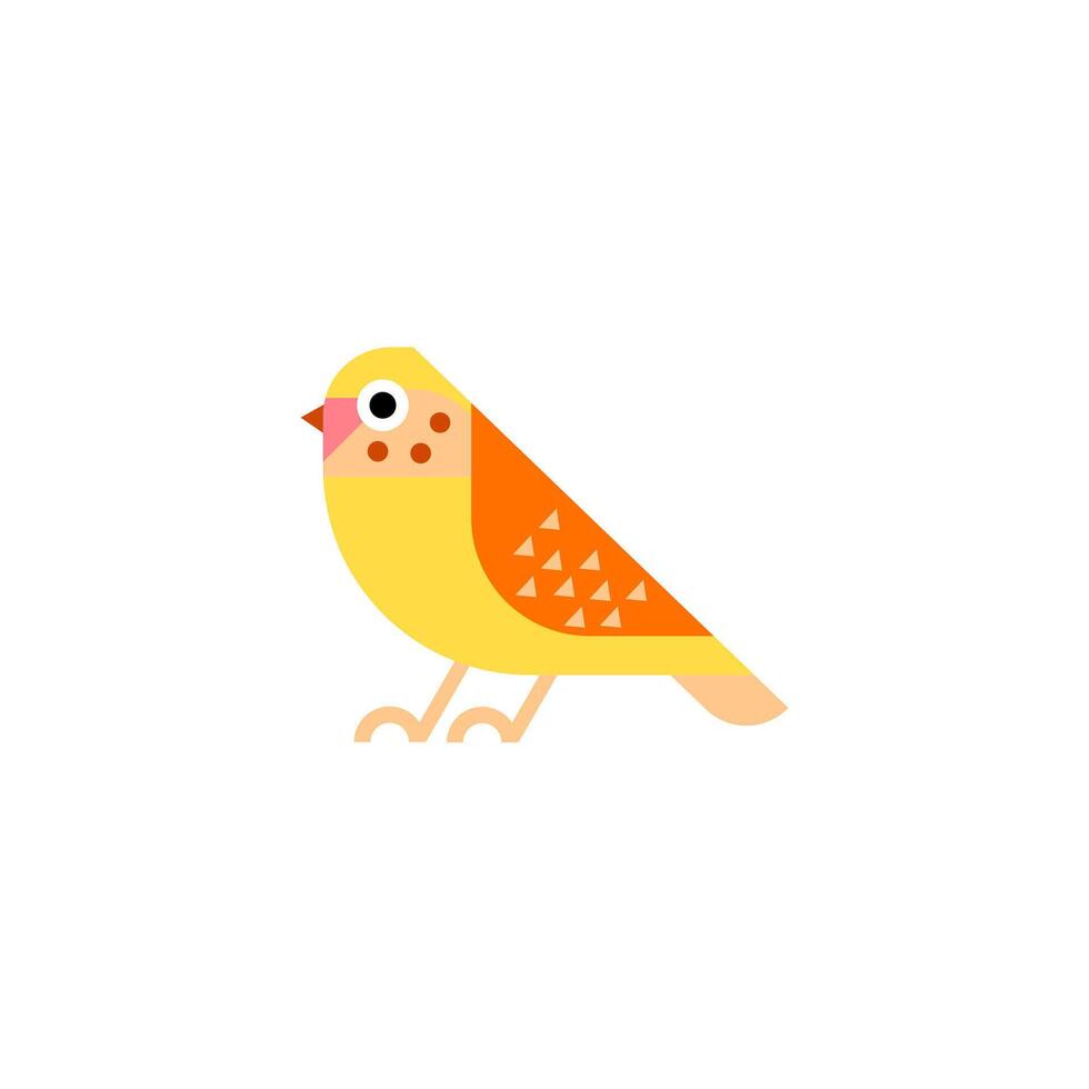 illustration vector graphic bird flat illustration for logo, icon, element, template, design, etc