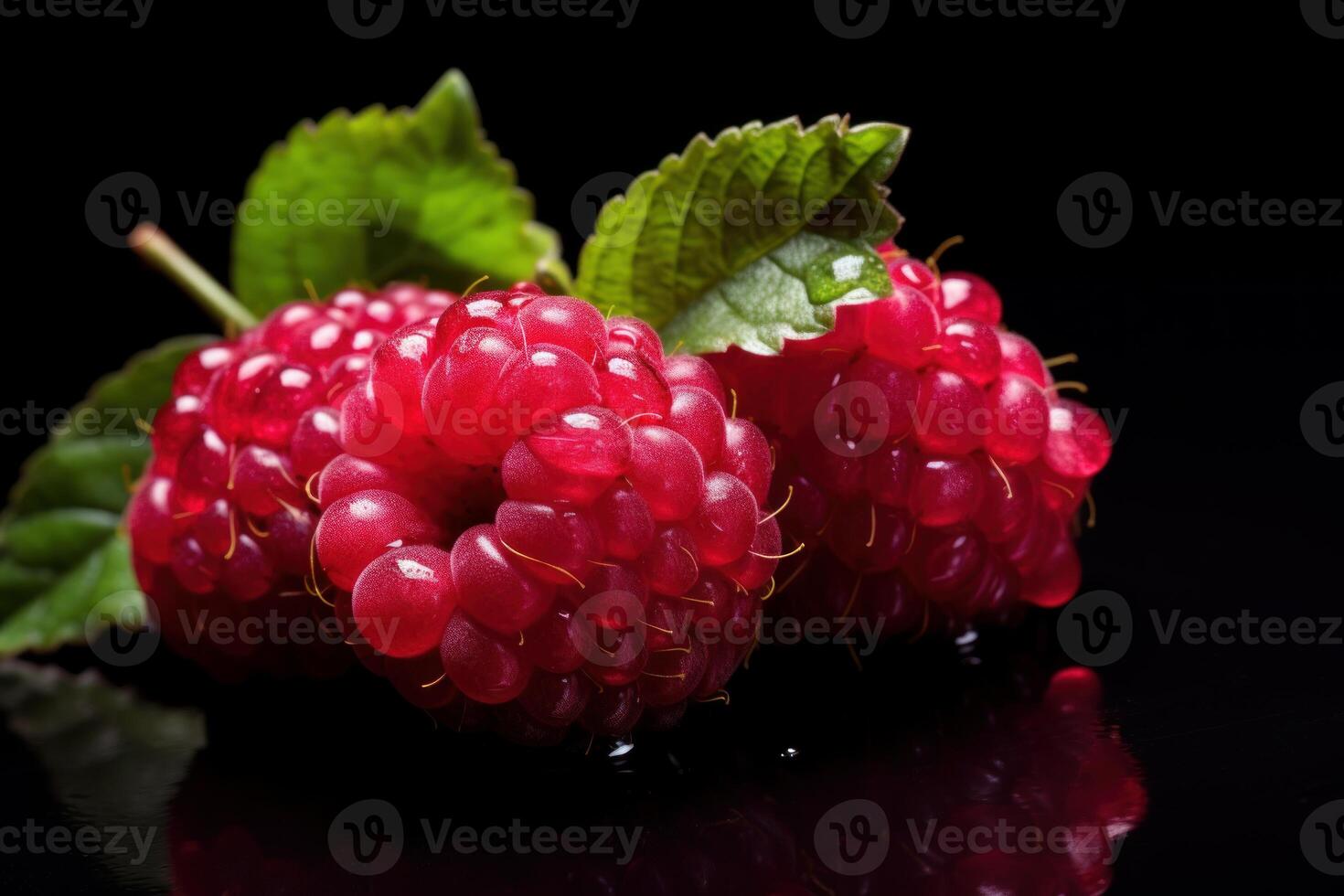 AI generated Lively Raspberry background. Generate Ai photo