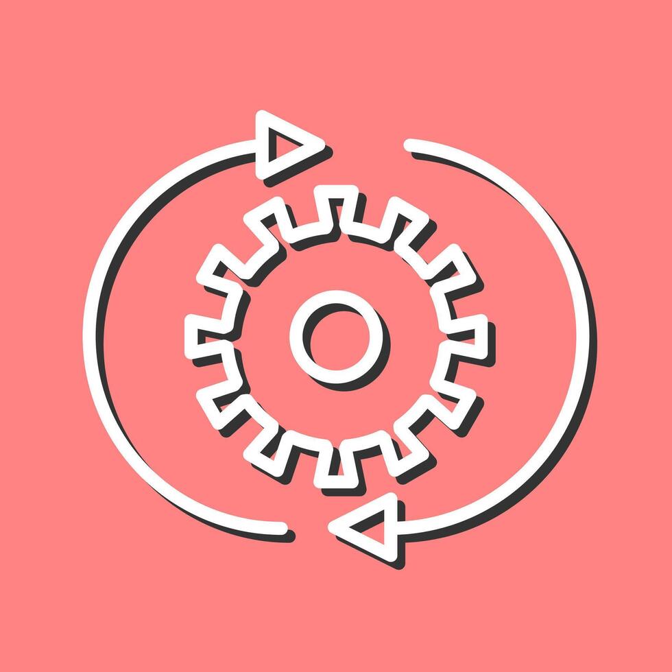 Unique Line Icon vector