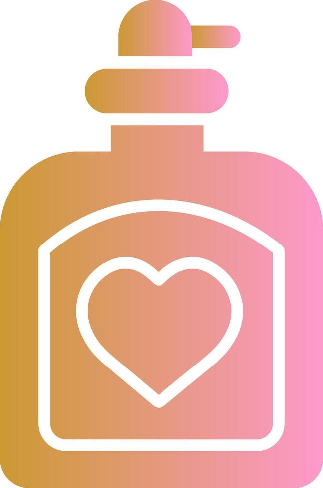 icono de vector de botella de perfume