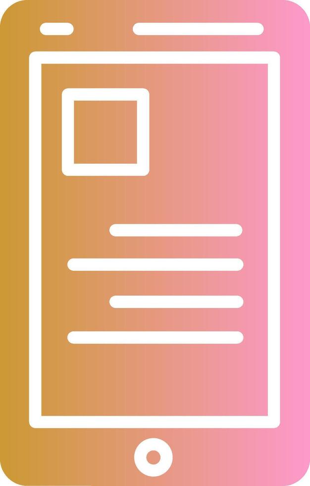Unique Line Icon vector