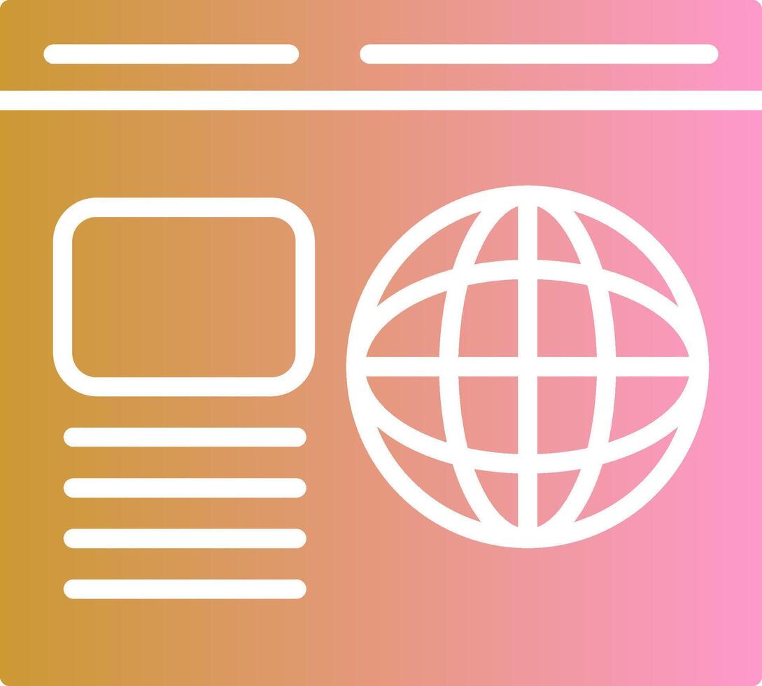Webpage Vector Icon