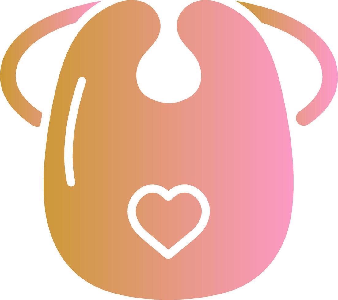 Baby Bib Vector Icon