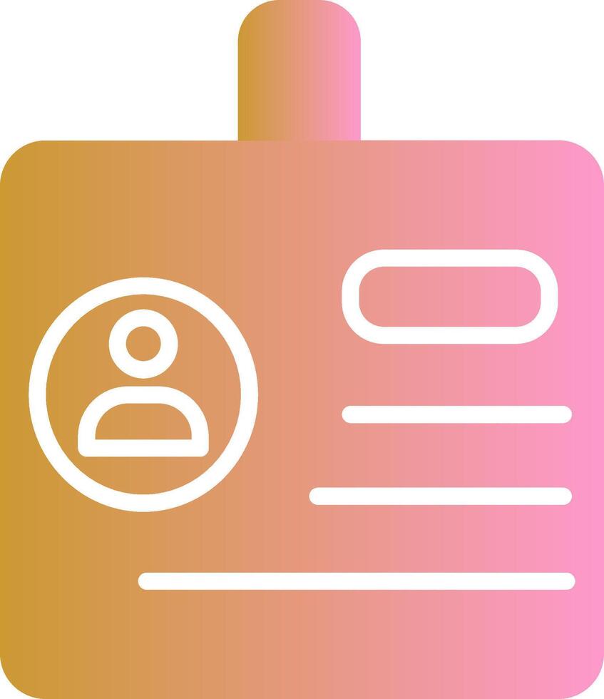 Identification Vector Icon