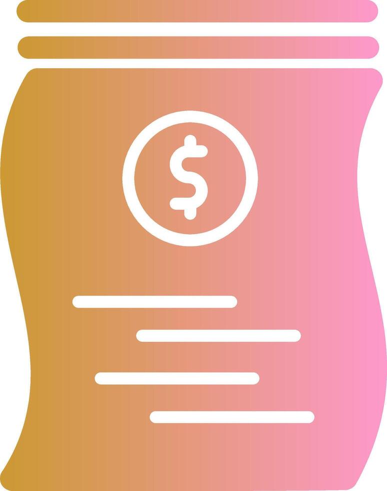 Dollar Bills Vector Icon