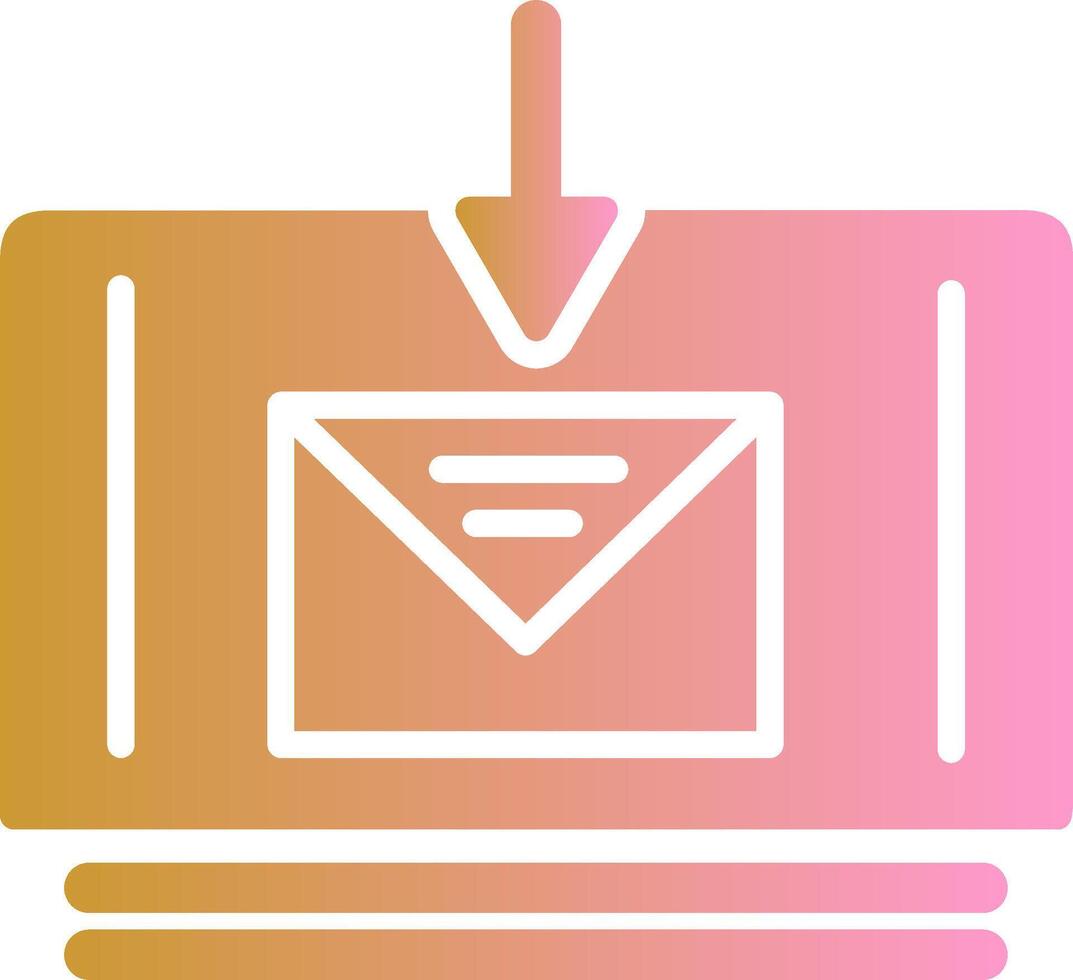 Mail Download Vector Icon