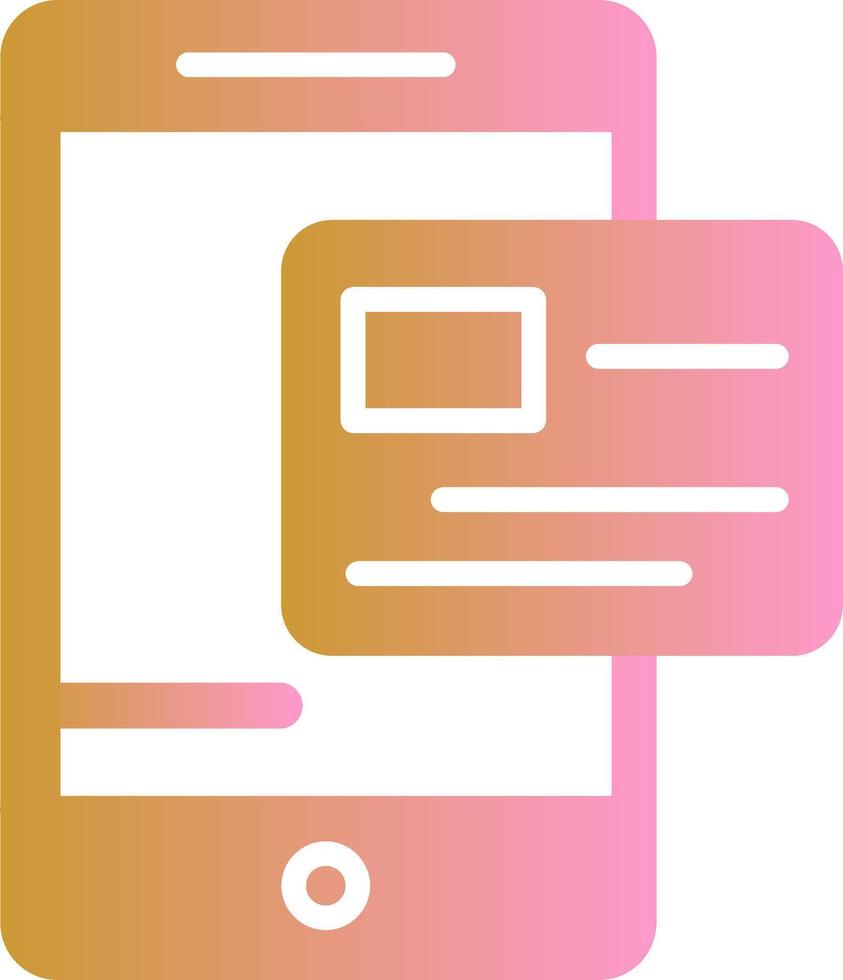 Pay via Card Vector Icon