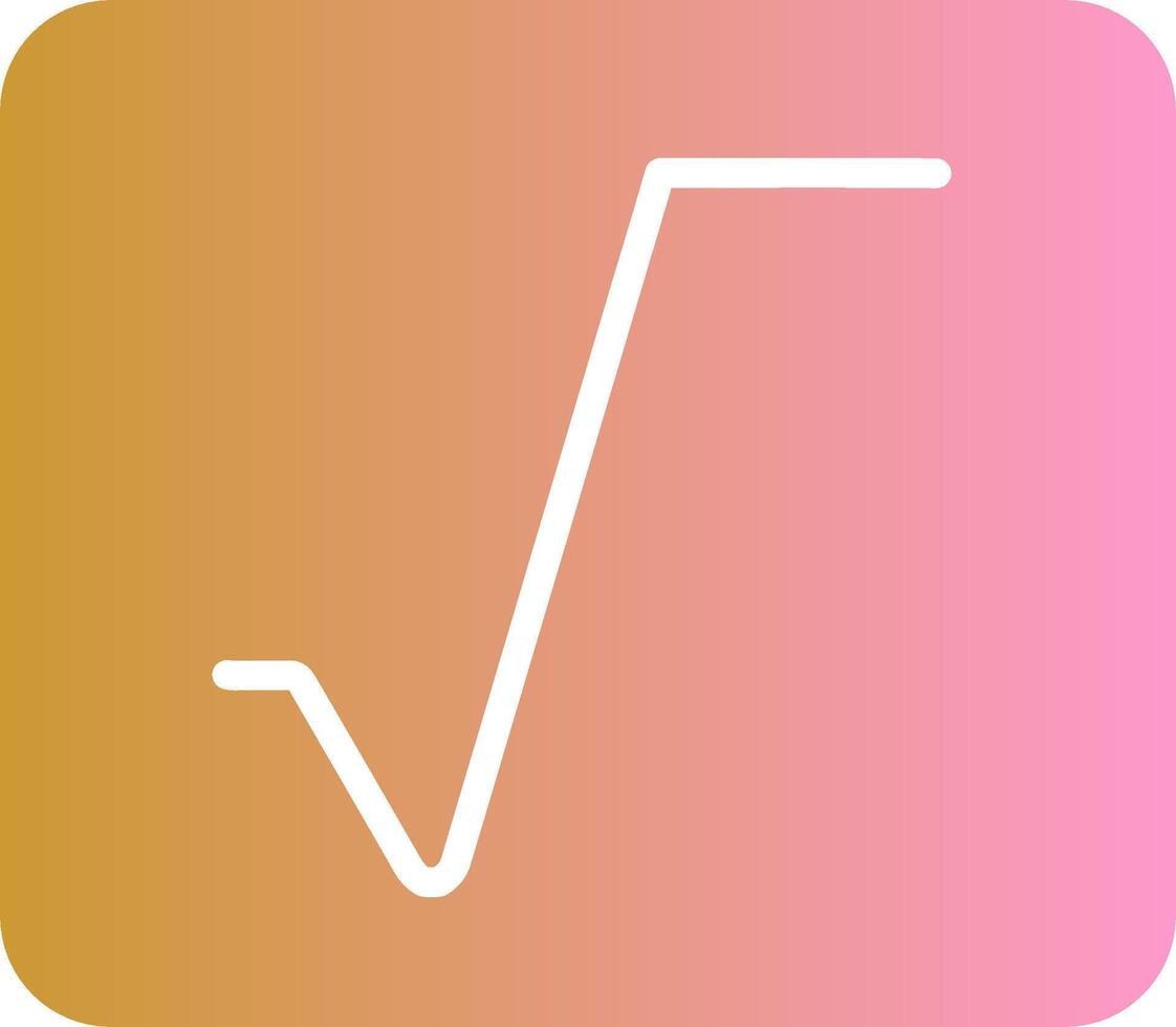 Square Root Vector Icon